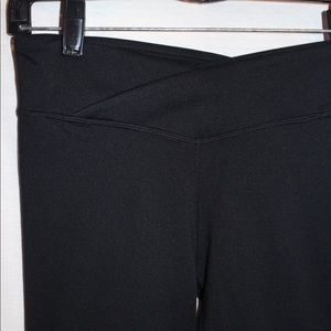 Fabletics Cropped Black Leggings
